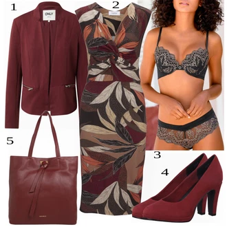 Outfity pro práci s Černá Šaty Heine "Moderní Business Outfit"