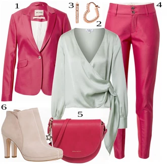 Outfit s Béžová Bižuterie michael kors "Moderní Business Outfit"
