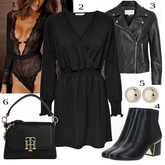 Outfit s Šedá/Černá/Zelená/Tmavě šedá Síťovaný body/Korselet/Korzetové prádlo/Korzet/Krajkový set spodního prádla Lascana "Moderní Business Outfit"