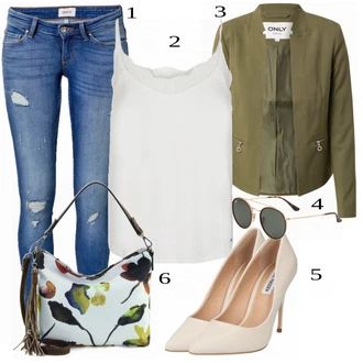 Outfit s Top morgan "Moderní business outfity"
