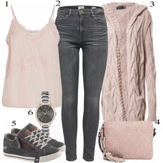 Outfit sa Tenisica Mustang "Modni Prolećni Outfit"