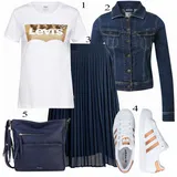 Crne Lee traper jakne Outfiti image