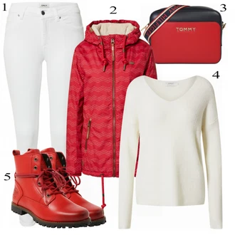 Outfit s Kozačka Dockers by Gerli "Módní vzhled pro podzim"