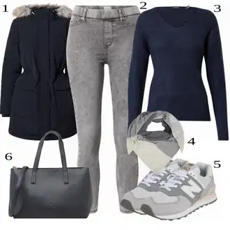 Outfity pro dešťové počasí "Podzimní módní styl"