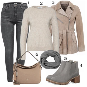 Rybí kostra Outfit s Béžová/Hnědá/Khaki Bundeswehr Parka/Vosková Bunda/Otočná Bunda/Vintage Bund/Parka Přechodová Bund/Uniformní Bund/Udržitelná bunda/Krabice bunda/Manšestrová Bunda/Pilotní Bunda Freaky Nation "Podzimní módní styl"