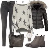 Outfity s třpytivými svetry image