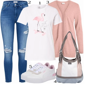 Outfit s Fialová/Růžová Úzká Teniska/Vintage Teniska/Plátěná Teniska/Teniska na platformě/Letní Tenisky/Nízká Teniska/Kožené Tenisky/Skate Bota Puma "1"