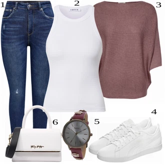 Outfit s Černá Doplňek/Dlouhý Zimní Kabát/Dlouhé Šaty/Dlouhá tylová sukně/Taška Tommy Hilfiger "Ulice Styl Outfit"