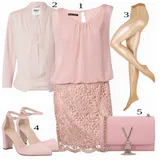 Modra Obleke outfiti za dame image