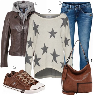 Outfit s Šedá/Tmavě zelená/Khaki/Světle šedá/Černá/Hnědá Potisknout Svetr/Svetr z Jemné Pleteniny/Kašmírový Svetr/Basic Svetr/Svetr Niki/Svetr na kojení/Svetr Carmen/Svetr s Kulatým Výstřihem/Třpytivý Svetr/Jednoduchý Svetr Only "Ulice Styl Outfit"
