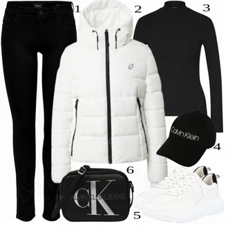 Outfit s Šedá Superdry "Cool podzimní outfit"