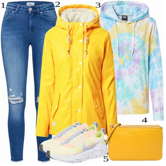 outfit mit Bela/Modra/Siva Superga Nike Sportswear "1"