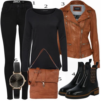 outfit mit Črna Škorenj LEMON JELLY "1"