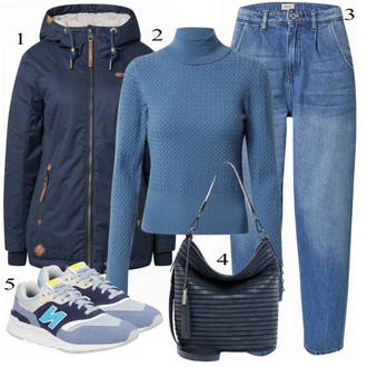 Outfit sa Siva Tenisica New Balance "Tvoj otmjeni outfit"