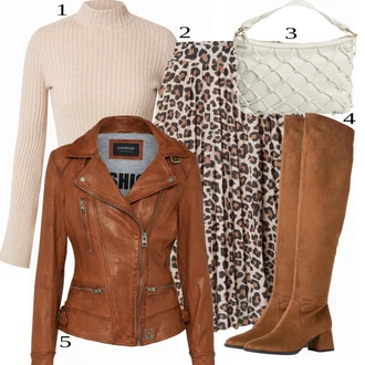 outfit mit Zelena/Rdeča Škorenj Tamaris "1"