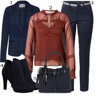 outfit mit Črna Women's Boleros and Ponchos B.young "1"