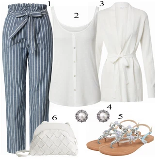 Outfit s Sandály Buffalo "Módní letní styl"