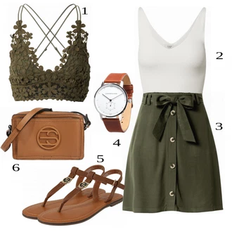 Outfit s Free People "Módní letní styl"