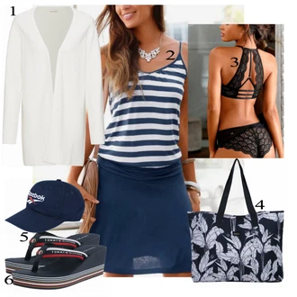 Outfit s Doplňek ROXY "Módní letní styl"