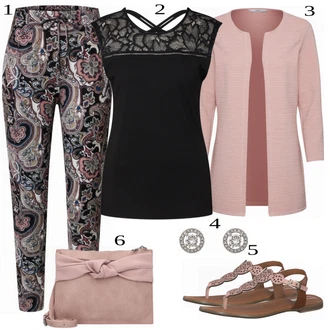 Outfit s Sandály S.Oliver "Módní letní styl"