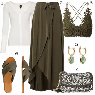 Outfit sa Crna Gaćice Free People "Tvoj otmjeni outfit"