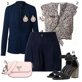 outfit mit Siva Priložnostni Vrh About You "Tvoj cool outfit"