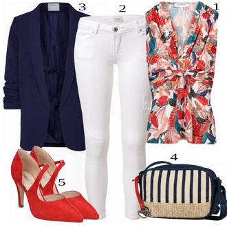 outfit mit Črna Women's Boleros and Ponchos Pieces "Tvoj cool outfit"