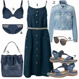Calvin Klein Denim Jakne outfiti za dame image