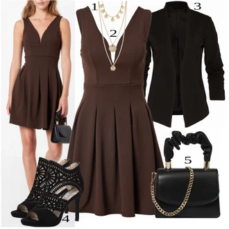 Outfit sa Crna Obuća Bullboxer "Tvoj otmjeni outfit"