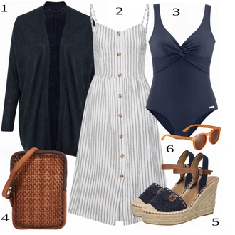 Outfiti Za Zabave mit Siva Obleka Only "Tvoj cool outfit"