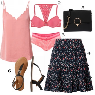 outfit mit Črna Krilo About You "Tvoj udobni outfit"