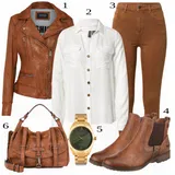 Mustang Gumové Kotníkové Boty Outfity image