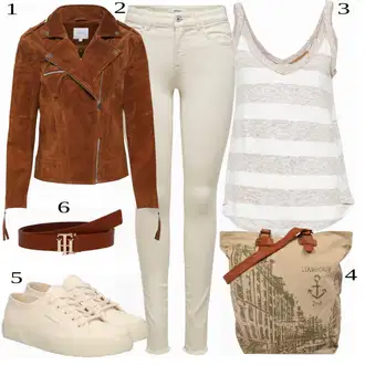 Outfit s Teniska Skate Bota Superga "Vzhledy pro volný čas"