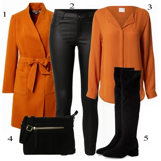 outfit "Modna zimska oblačila"