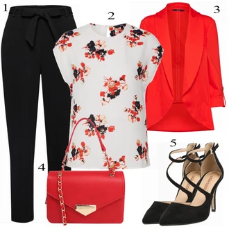 Outfit s Zimní bota/Nízká bota na podpatku Buffalo "Módní"