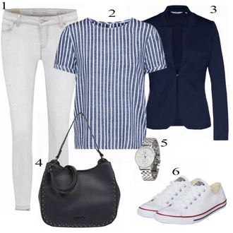 Outfit s Náramkové hodinky Kapten & Son "Módní"