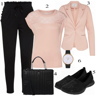 Ležérní outfity Kate s Růžová Ichi "Náladový"