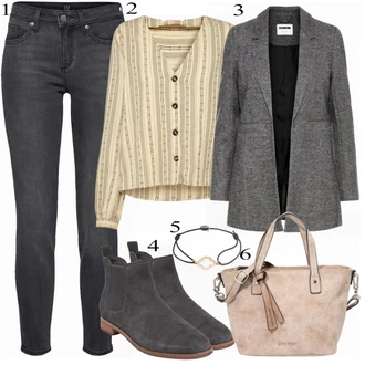 Outfit s Kozačka TOMS "Náladový"