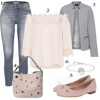 Outfit s Šedá/Černá/Světle šedá/Modrá Slim Fit Džíny/Džín s Nízkým Pasem/Kožená Pánská Bund/Push up Džín/Capri Džíny/Sportovní boty/Kožená bunda/Kotníková Bota/Džíny s Nízkým Sedem/Zkrácené Džíny/Kožené Boty/Navlékací džíny/Dámské Džíny s Délkou 7/8 LTB "Náladový"