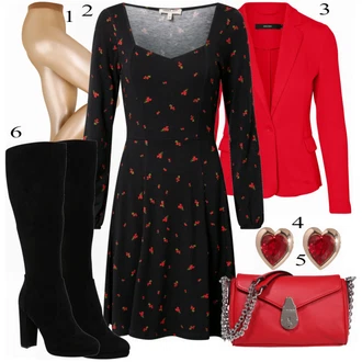 Hedvábí Outfit s Béžová Komprese ponožka/Punčocháče/Punčochy Proti Trombóze/Punčocháče Velká Velikost/Nylonová punčocha/Podpůrný punčocháč Falke "Pěkný podzimní vzhled"