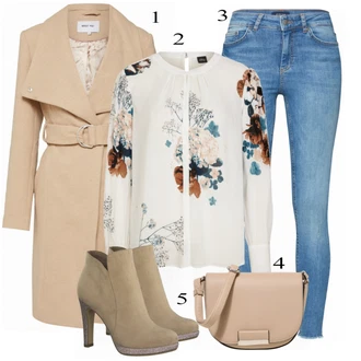 Outfit sa Zeleno Čizmica Tamaris "Tvoj zimski outfit"