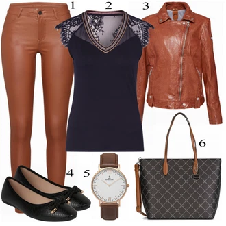Outfit s Tričko morgan "morgan Košile"