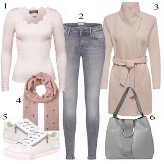 Outfit s Teniska Mustang "Mustang Tenisky"