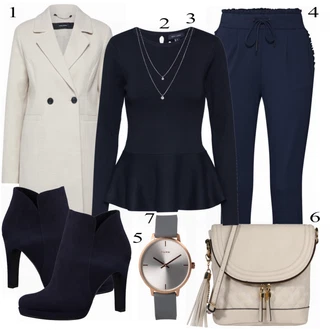 Outfit s Černá New Look "New Look SHIRT"