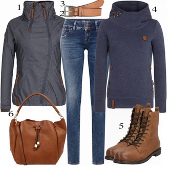 Outfit s Bunda Naketano "Naketano Bunda"