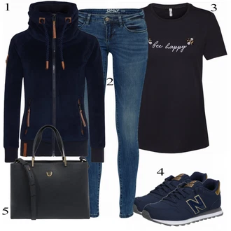 Outfit s Teniska New Balance "Naketano Svetr"