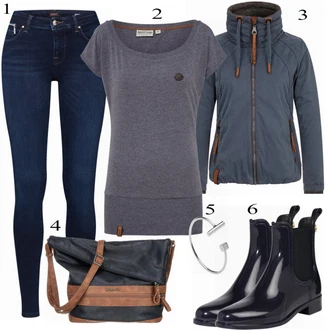 Outfit s Kozačka LEMON JELLY "Naketano TShirt"