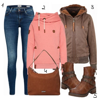 Outfit s Hnědá Naketano, Naketano "Naketanoráno"