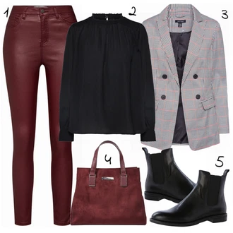 Outfit s Modrá Kozačka Vagabond Shoemakers "Nový Vzhled"