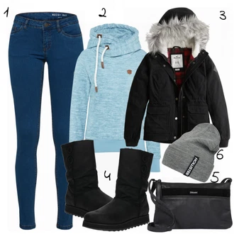 Outfit s Naketano "Niceblue"